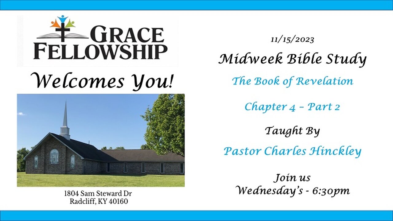 Revelation Study - Chapter 4 - Part 2 - 11/15/23