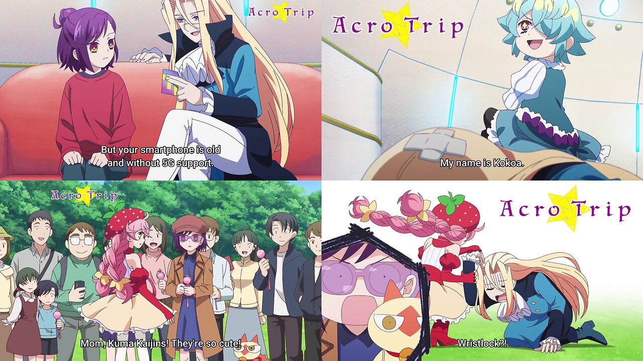 Acro Trip (New October Fall Season Lineup Magical Girl Anime show for 2024) Episode 8 - Picking Fights, Pensively Reunite (English Subbed)