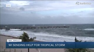 Wisconsin sends help for tropical storm