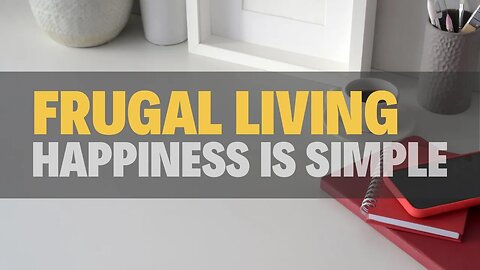 Frugal Living, don't compromise everything