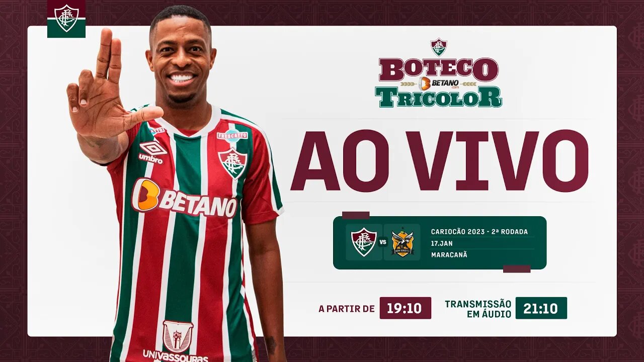 AO VIVO - FLUMINENSE X NOVA IGUAÇU | CARIOCÃO 2023