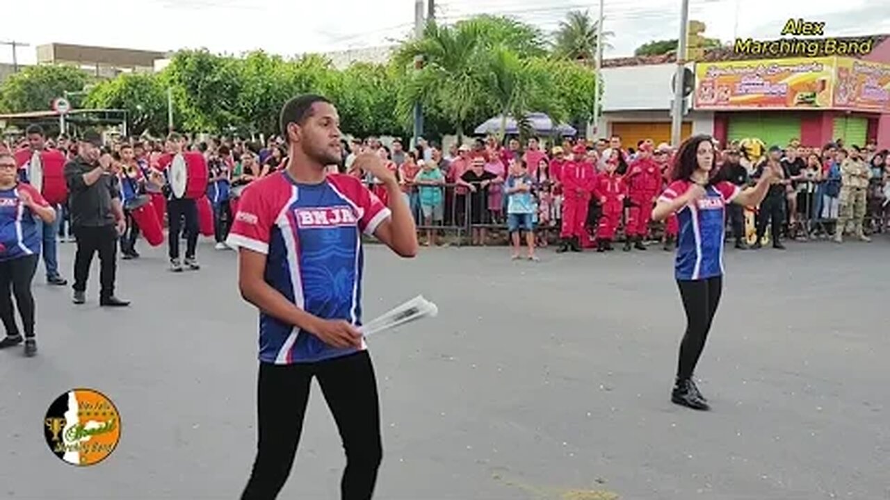 BANDA MARCIAL JOSÉ AMÉRICO 2023 NO 8º ENCONTRO DE BANDAS E FANFARRAS 2023 - FEIRA NOVA - PE.