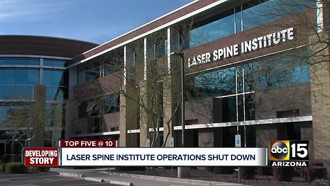 Closure of Laser Spine Institute nationwide leaves patients with their pain