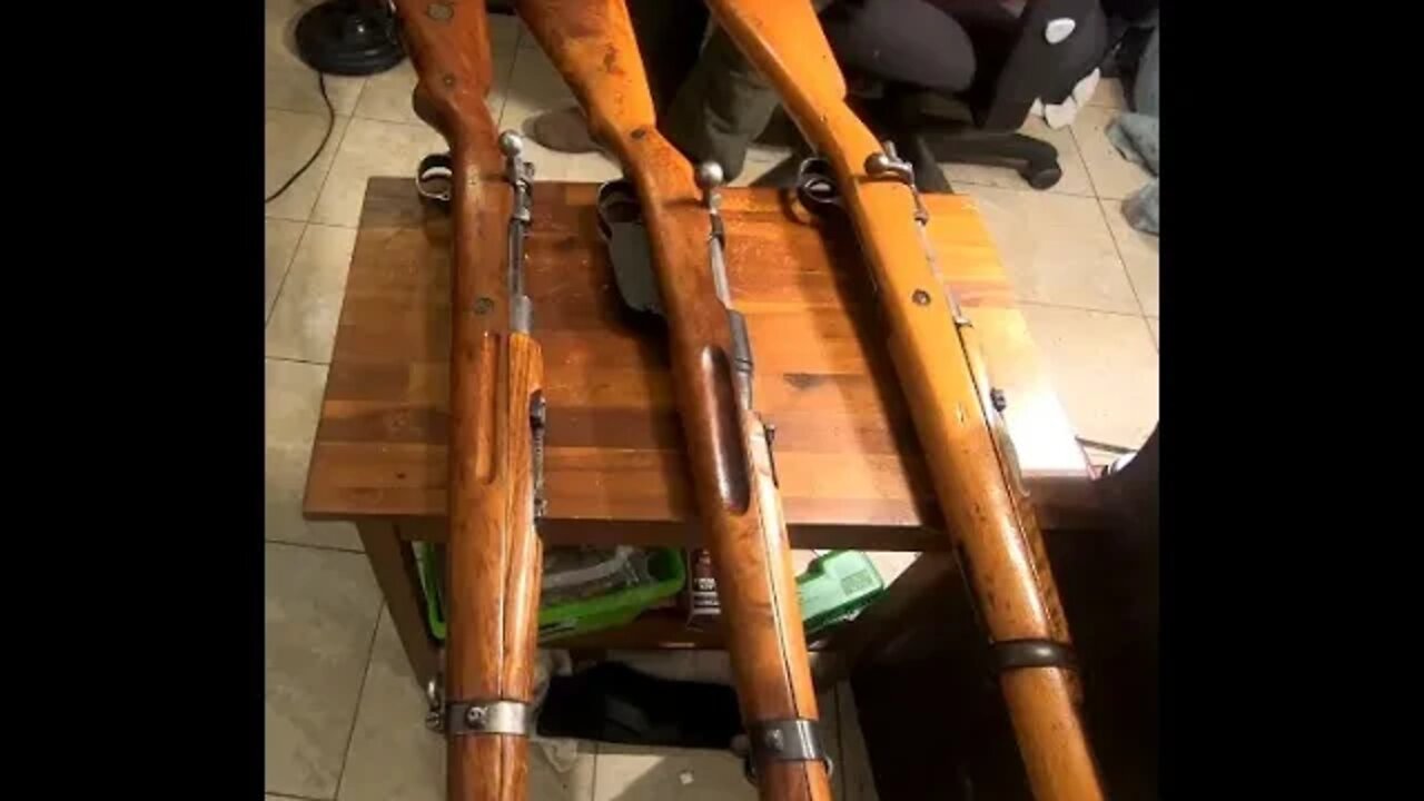 THREE Early 20th century bolt action carbines