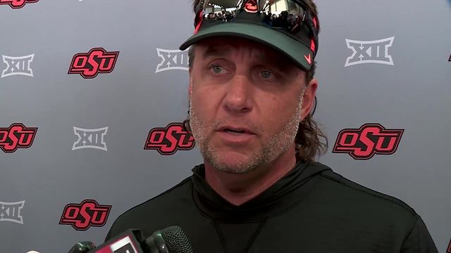 OSU's Mike Gundy: '100 percent behind educators'