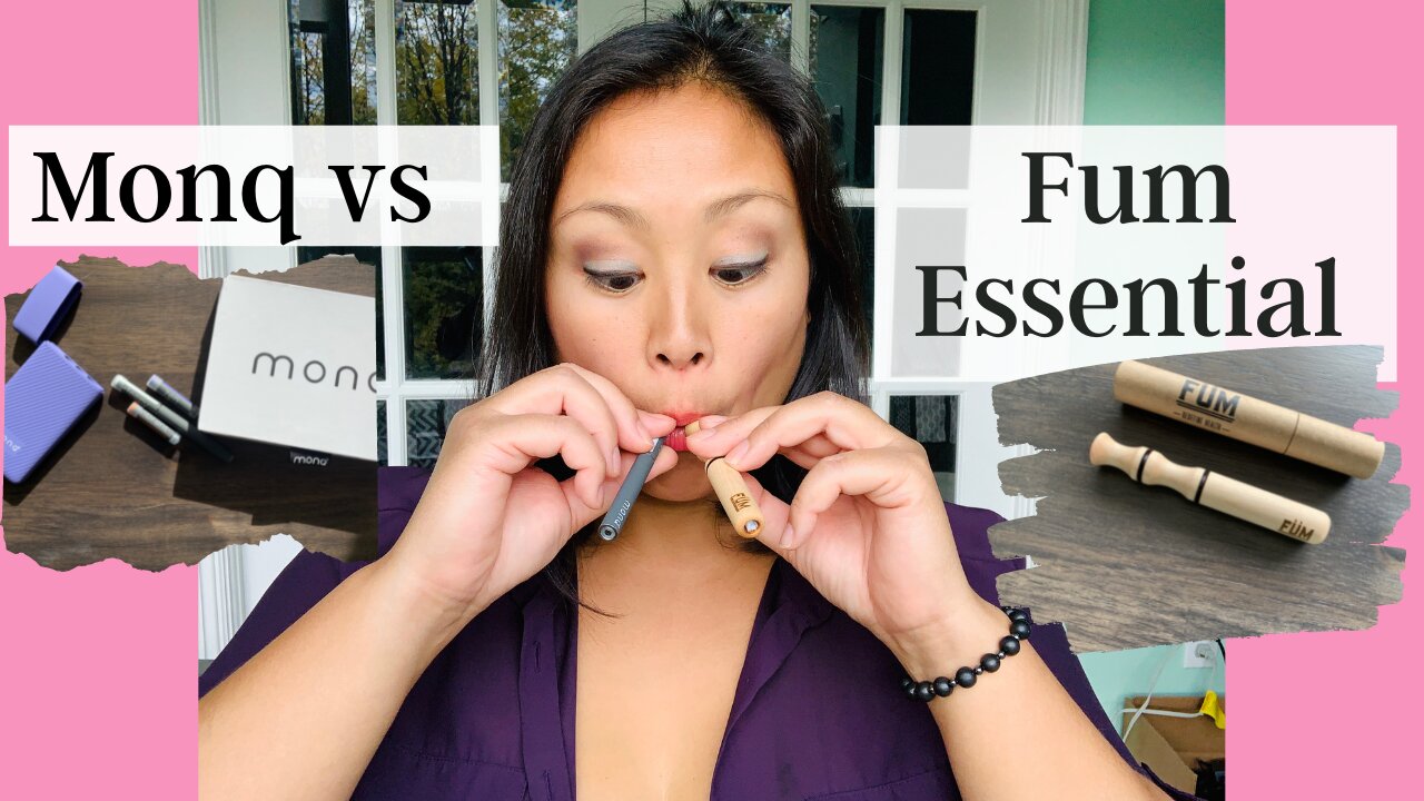 MONQ RECHARGEABLE VS FUM ESSENTIAL | Take Your Aromatherapy On-The-Go