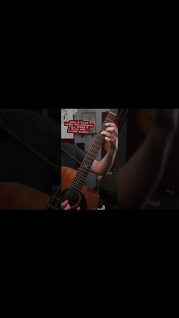 Jack and Diane acoustic guitar verse section #shorts