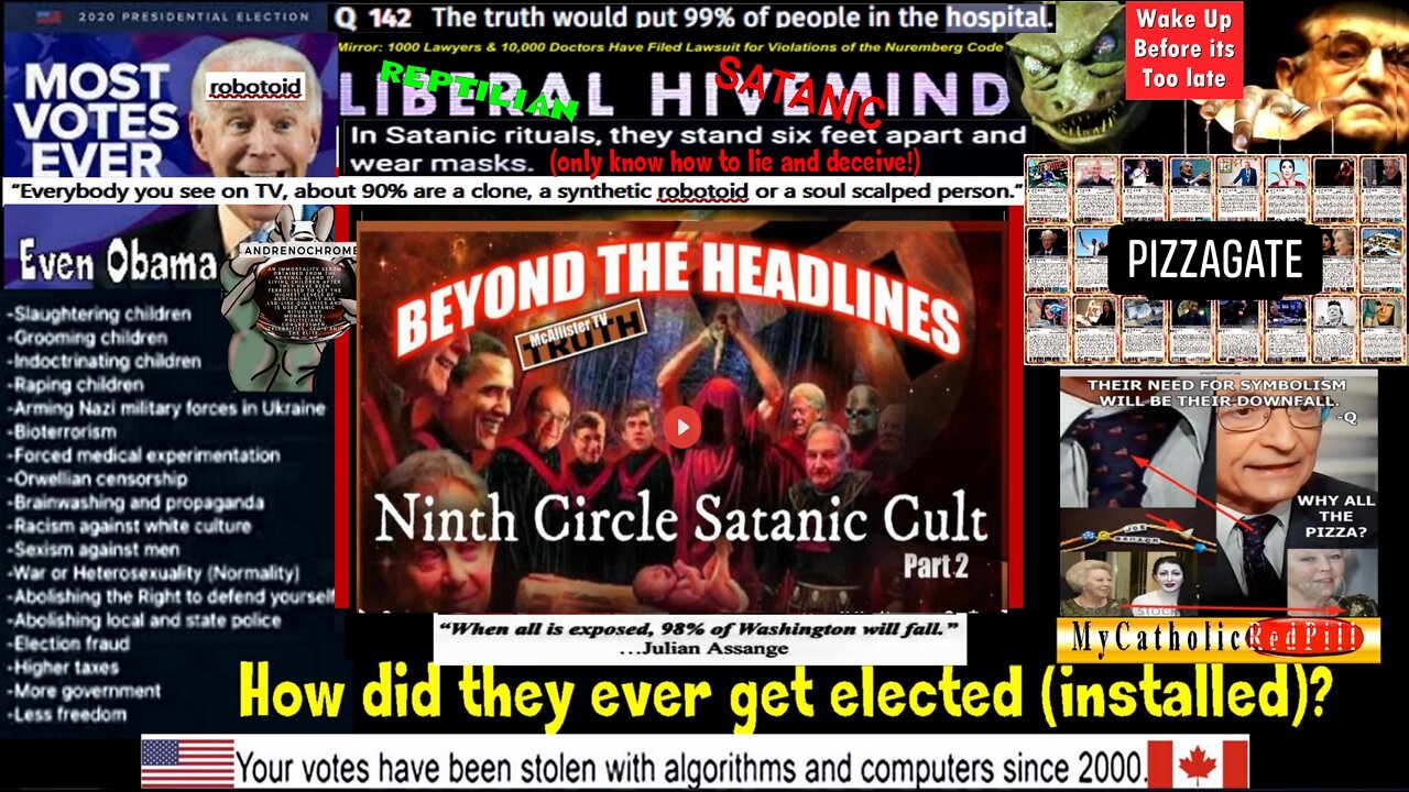 9TH CIRCLE SATANIC CULT PART 2! TEDDY BEAR'S PICNIC! HUNTING PARTIES! ROYALS & POPES!