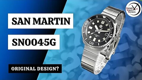 Original Design? San Martin SN045G Retro Diver Review #HWR