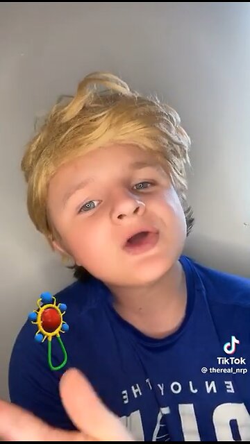 Baby Trump talk’s donuts