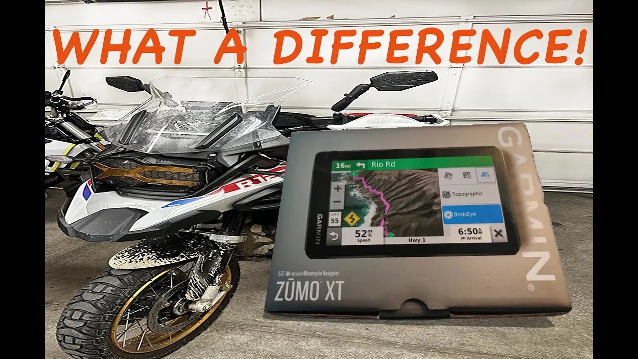 How to mount a Zumo XT in your BMW factory Navigator mount.