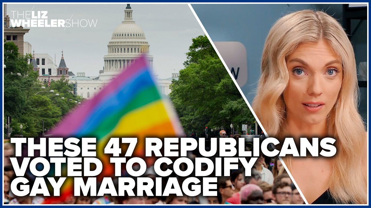 These 47 Republicans voted to codify gay marriage