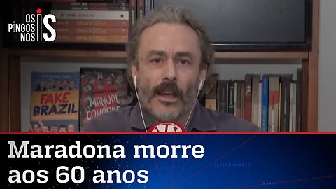 Fiuza: Posicionamento político de Maradona não é a manchete hoje