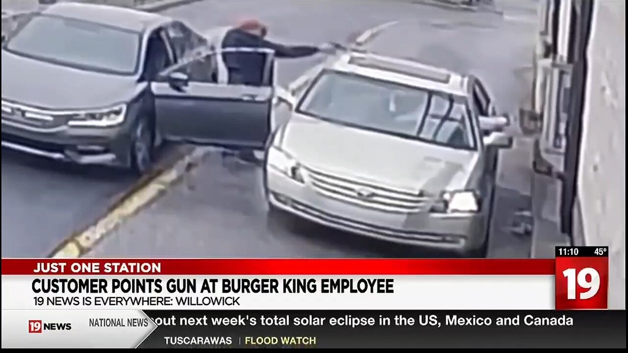 What? Man Pulls Gun On BK Employee For SAVING Him $3