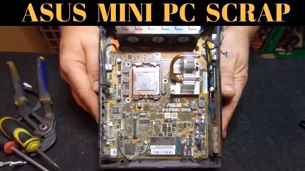 Scrapping a Mini PC ASUS PS20