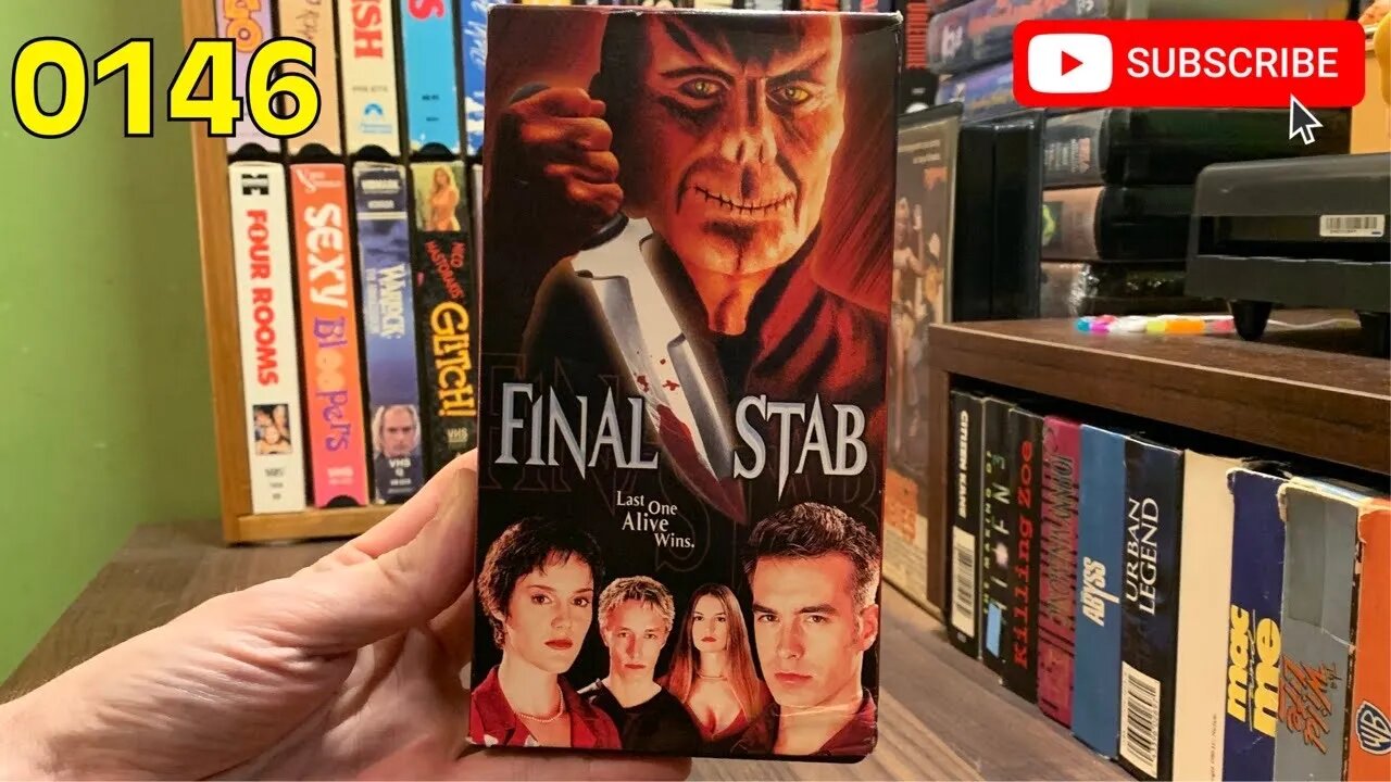 [0146] FINAL STAB (2001) VHS INSPECT [#finalstab #finalstabVHS]