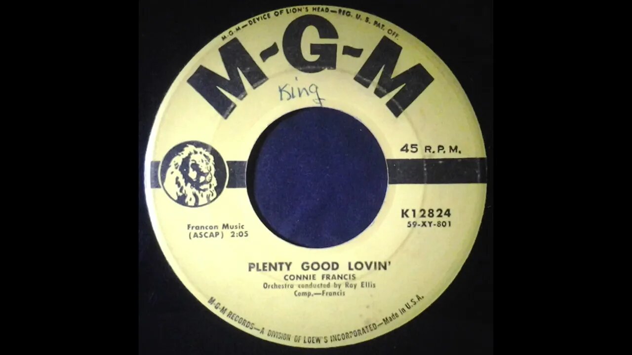 Connie Francis, Ray Ellis – Plenty Good Lovin'