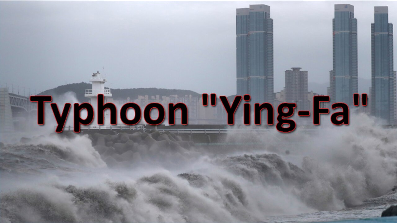 A strong typhoon "Ying-Fa"