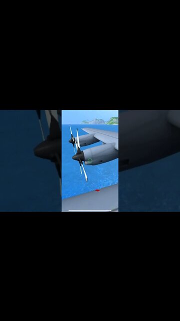 Flying with the C-130 | Turboprop Flight Simulator #shorts