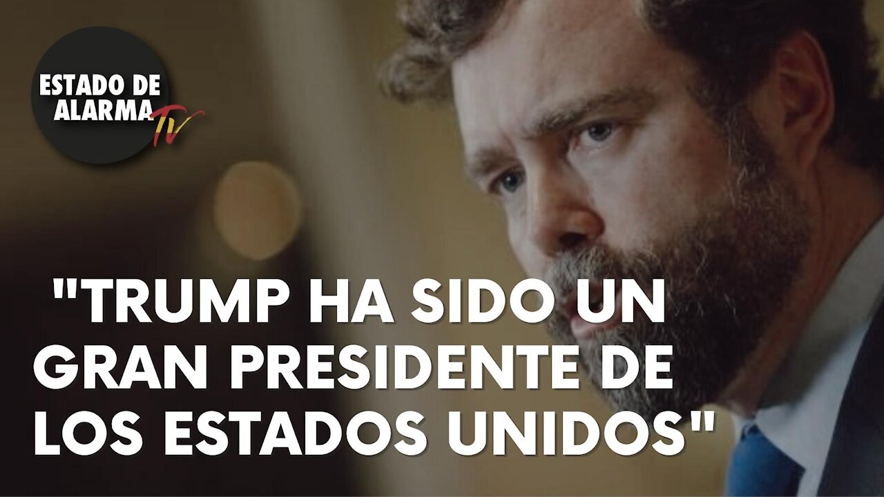 IVÁN ESPINOSA: "TRUMP ha sido un GRAN PRESIDENTE de los ESTADOS UNIDOS"