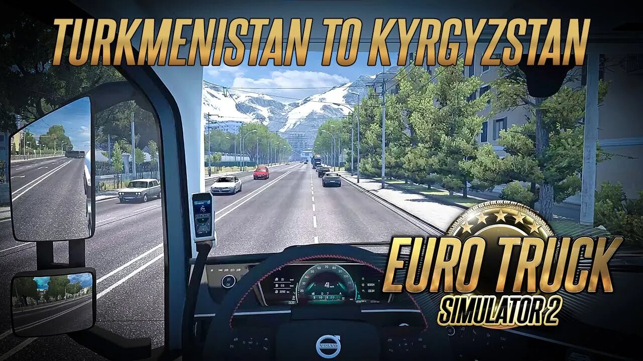 Turkmenistan to Kyrgyzstan - Volvo FH16 2020 mod ETS2 1.46 | Euro Truck Simulator 2 Gameplay G29