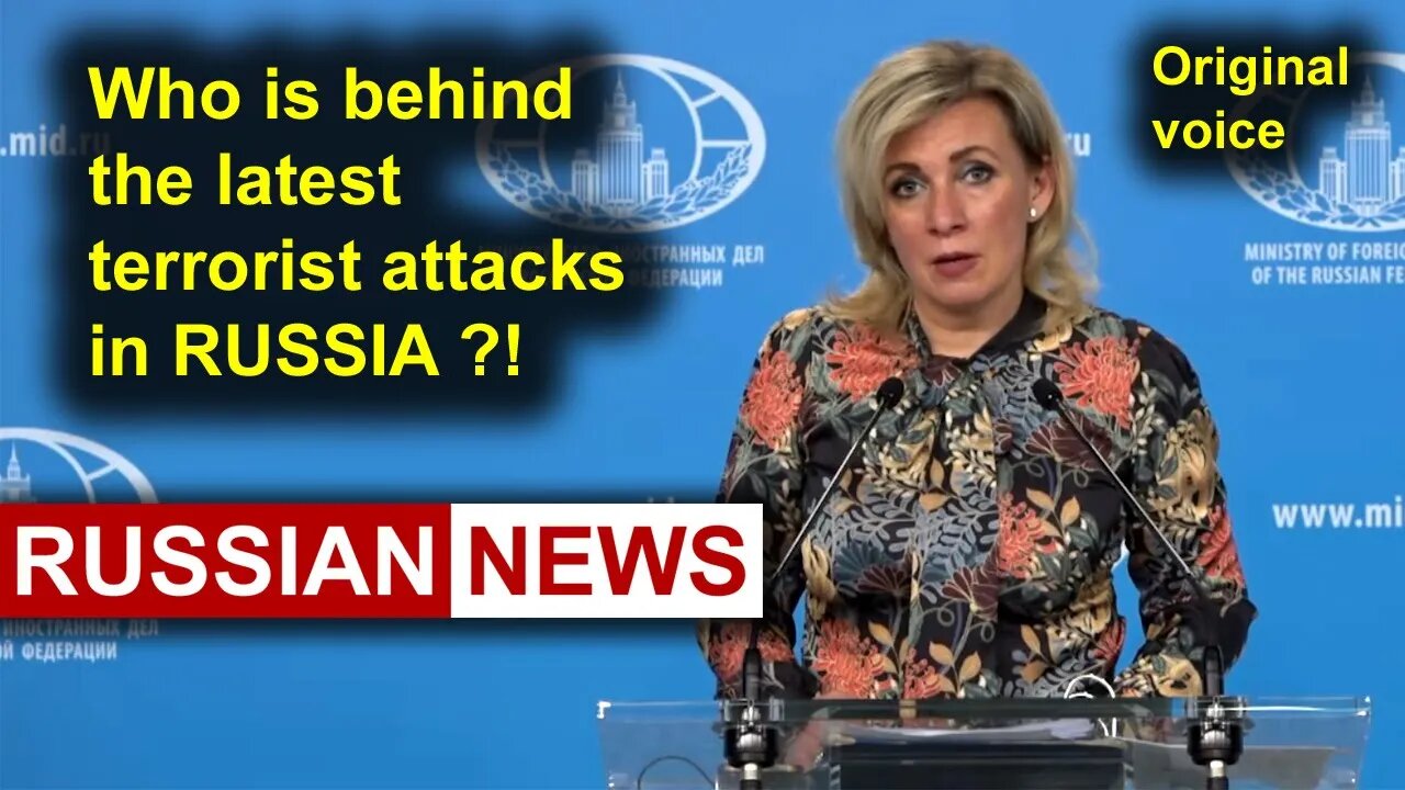 Who is behind the latest terrorist attacks in Russia?! Zakharov, Ukraine. RU