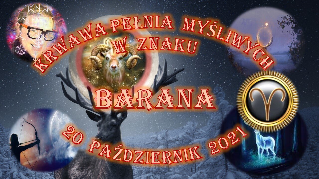 PEŁNIA 🌛🌝🌜W BARANIE 20.10.2021 - KRWAWA PEŁNIA MYŚLIWYCH - TAROT🃏🃏🃏 CAŁY ZODIAK♈♉♊♋♌♍♎♏♐♑♒♓©