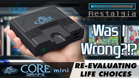 PC Engine Core Grafx Review... I Made A Mistake...