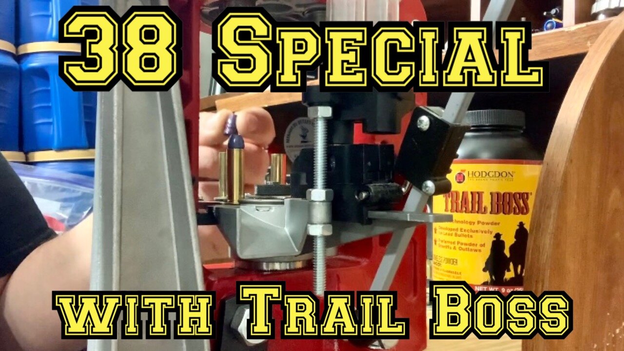 Reloading 38 Special with Trail Boss