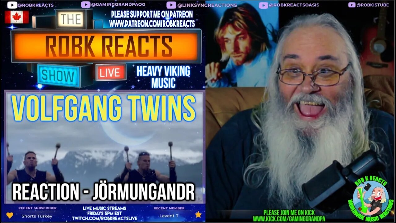 Volfgang Twins Reaction - JÖRMUNGANDR - Heavy Viking Music First Time Hearing - Requested