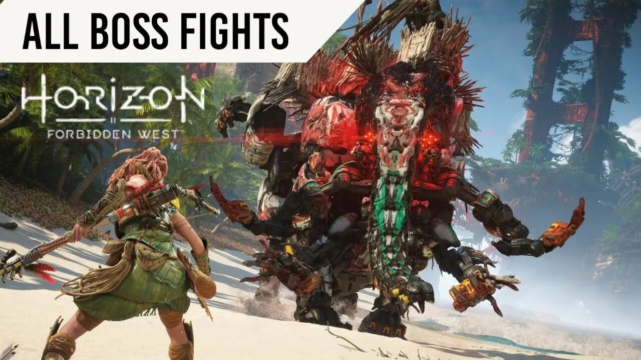 Horizon Forbidden West All Bosses