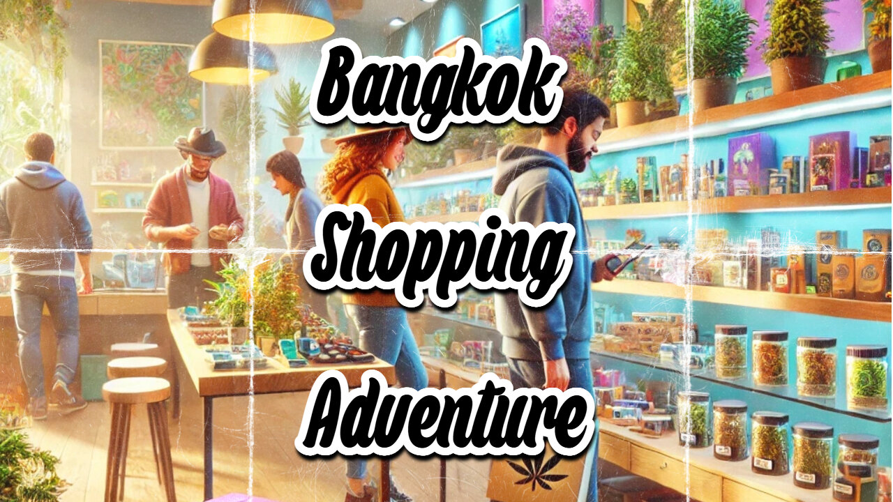 High Shopping Adventure in Bangkok: Spacetime Dispensary & Mall Exploration