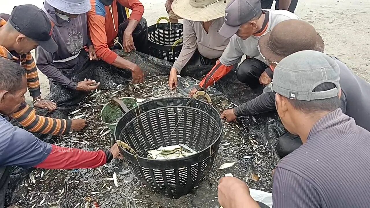 Fishing nets on the beach | Traditional Fisherman