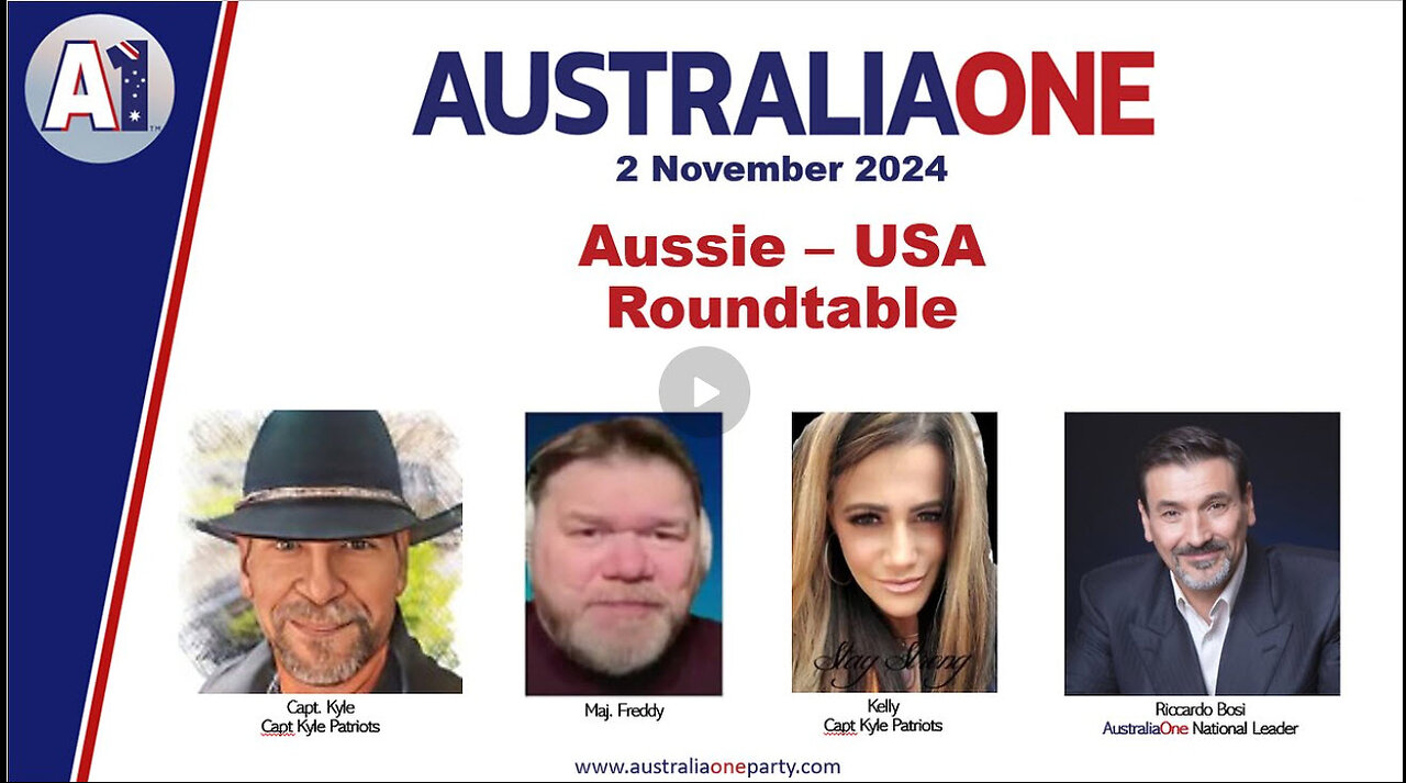 AustraliaOne Party (A1) - Aussie-USA Roundtable (2 November 2024)