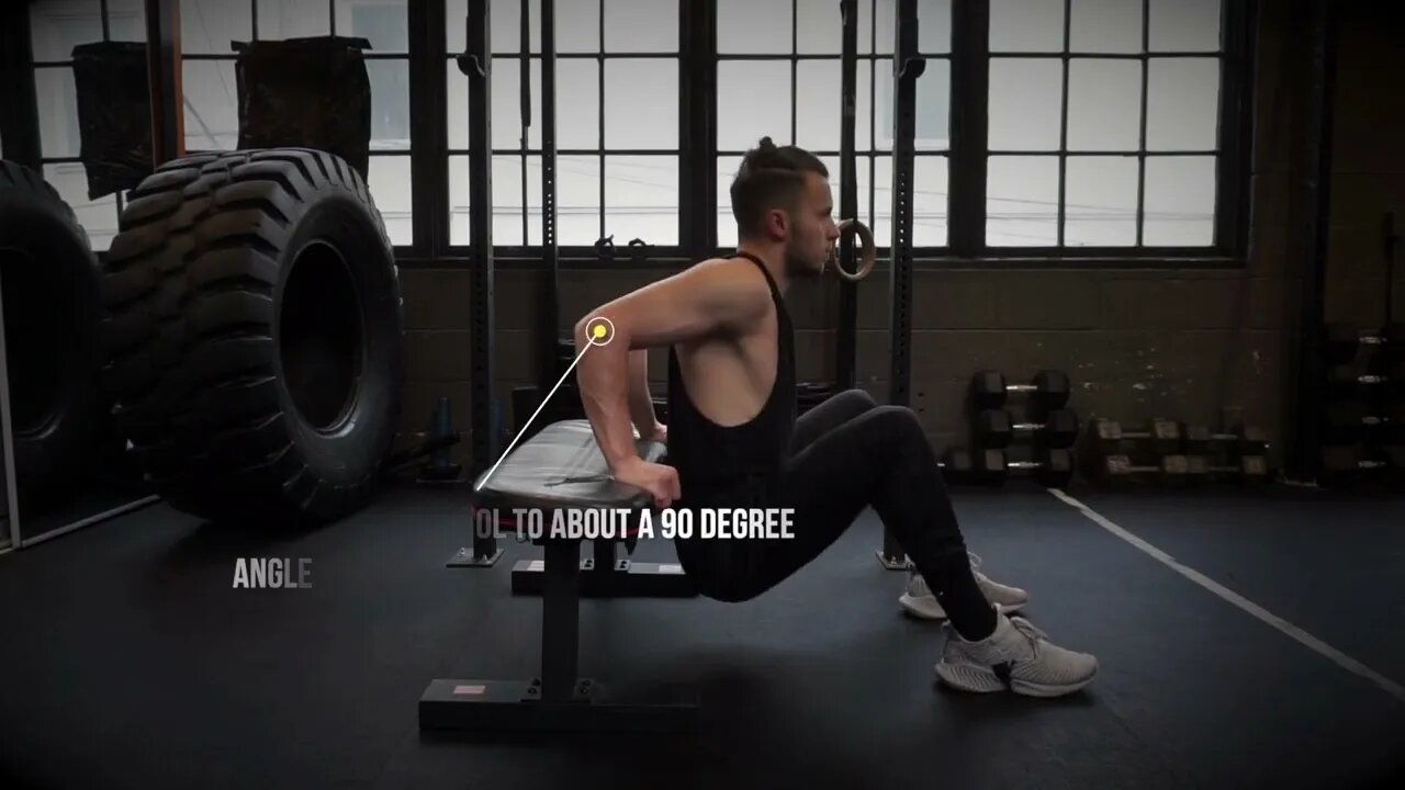 How to do Bench Dips Exercise