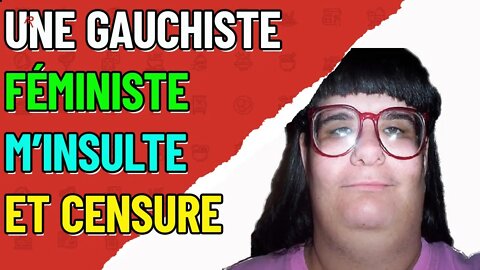 Je me fait AGRESSER par une gauchiste Macron et Marlène schiappa vont ils m'appeler ?