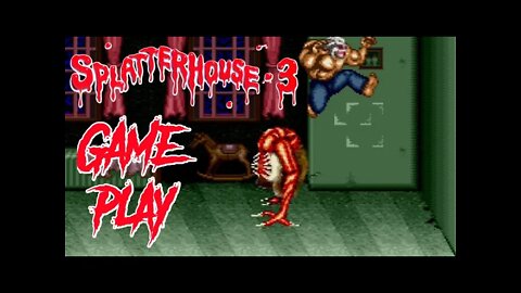 🎃 Splatterhouse 3 - Sega Genesis Gameplay 🎃 😎Benjamillion