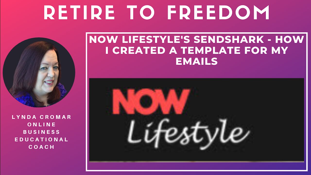 Now Lifestyle's SendShark - How I Created A Template For My Emails