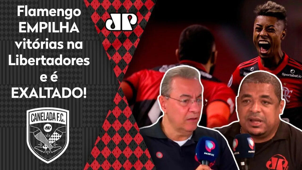 "Gente, o Flamengo GANHOU da LDU e do Vélez fora! Isso NÃO É MOLE!" Veja DEBATE!