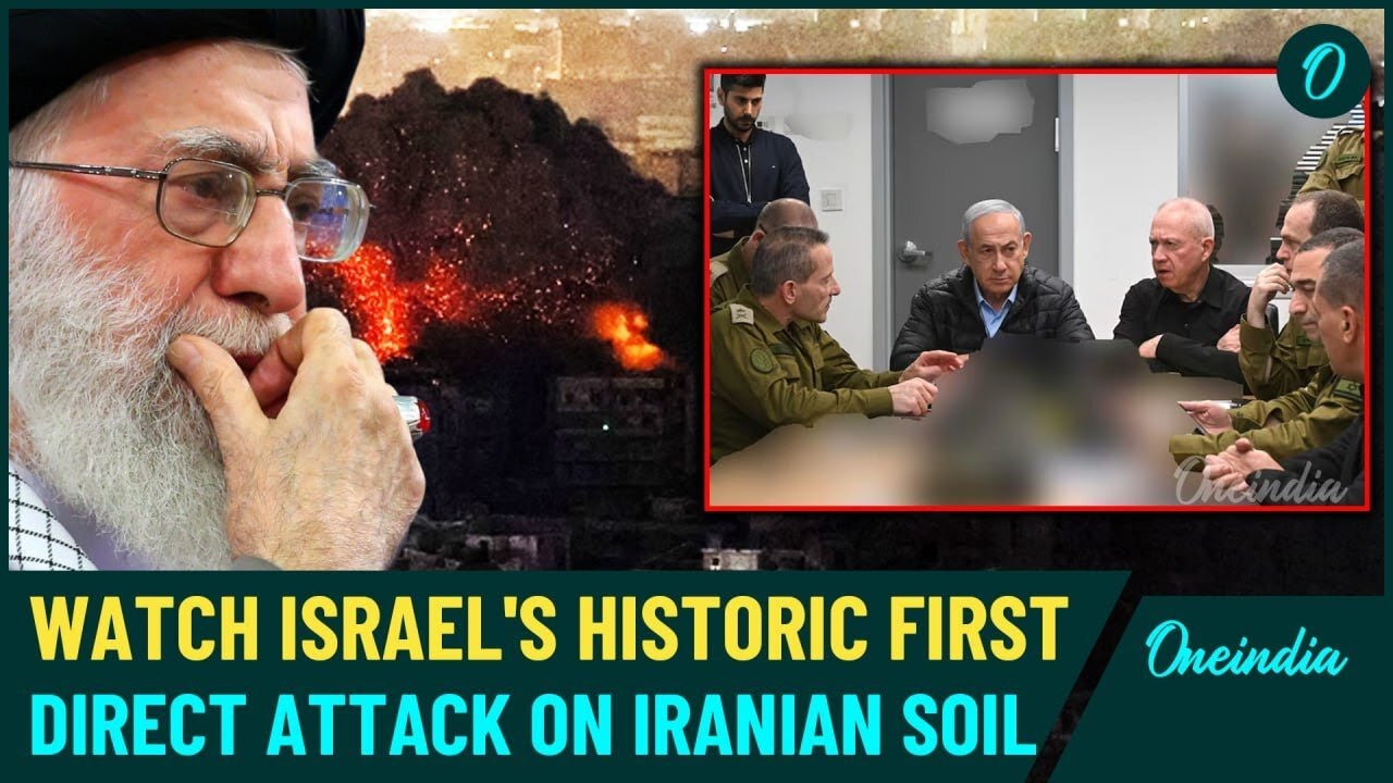 Caught On Camera: Israel Launches Unprecedented Direct Strikes on Iranian Military Targets in Tehran