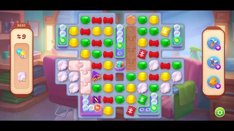 Playrix Homescapes Gameplay Walkthrough Level 8695