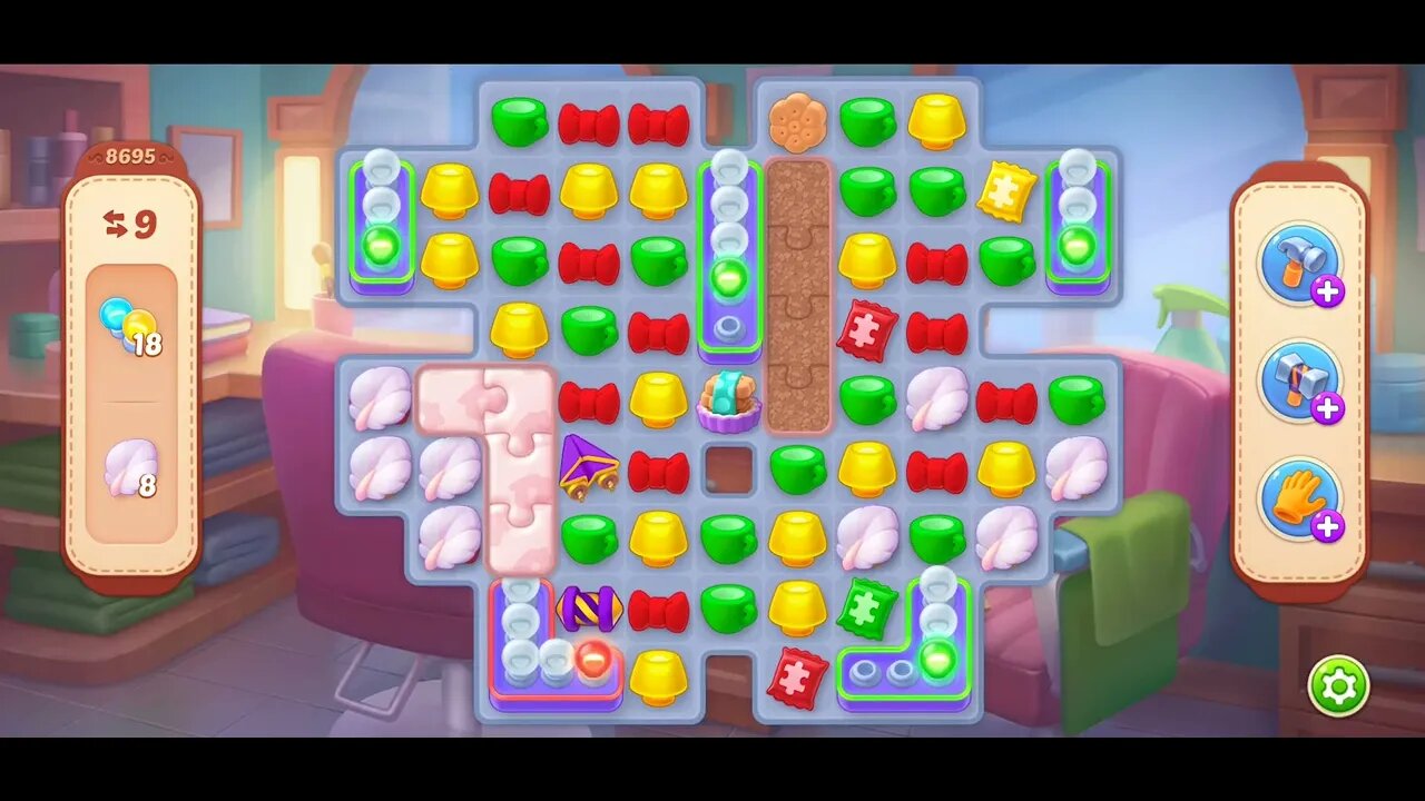 Playrix Homescapes Gameplay Walkthrough Level 8695