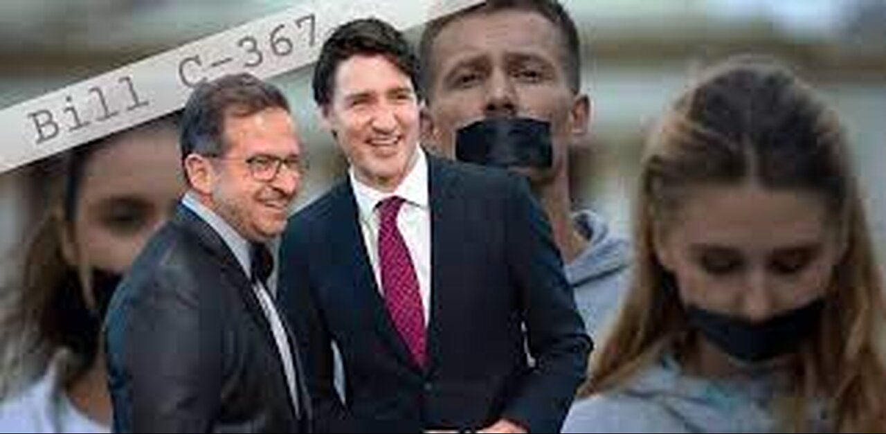 Trudeau Regime Lays Groundwork To Imprison Citizens Who Have Not Committed a Crime (C-63 & C-367)