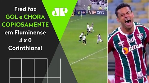 EMOCIONANTE! OLHA o GOL de Fred que fez o Maracanã CHORAR MUITO em Fluminense 4 x 0 Corinthians!