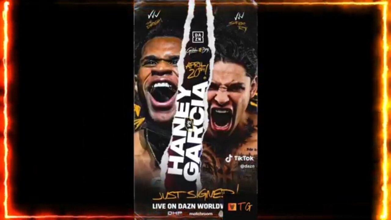 🥊😵 FACE TO FACE !! Haney vs Garcia 👀🥊 #devinhaney #ryangarcia #boxing #april20 #viral