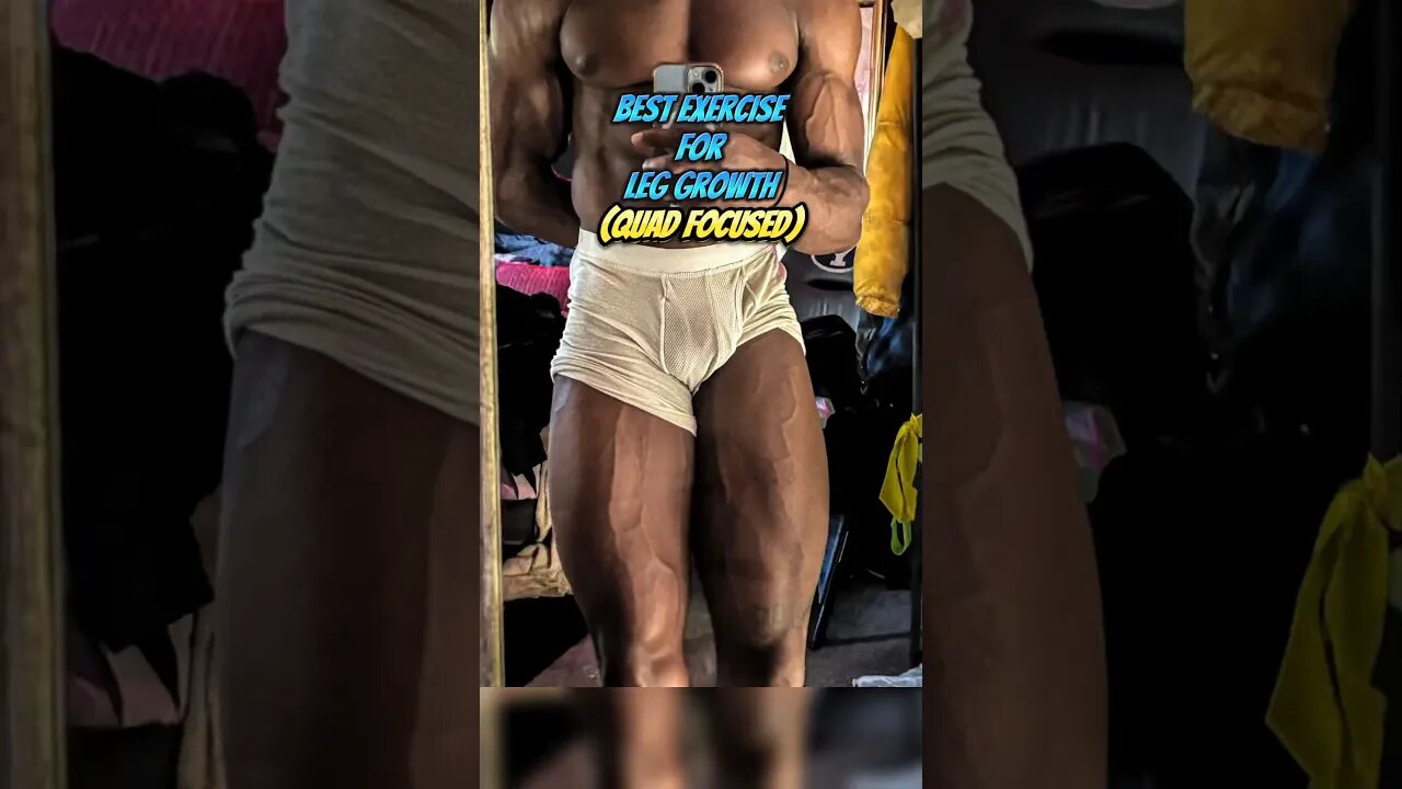 Best Exercise For Leg Growth #fitnessshorts #gymlife #bodybuilding #quads #squat #rizz #fitness