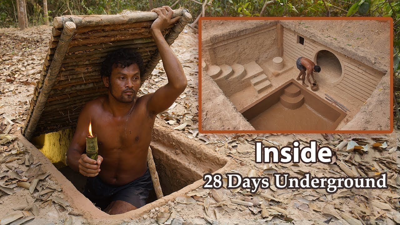 Building Underground House With Underground Swimming Pool - 2