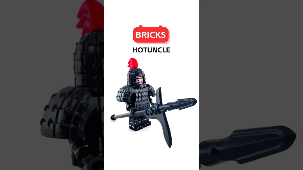 Ancient China Qin Armored Warrior MInifigures Speed Build #toys #bricks #minifigures