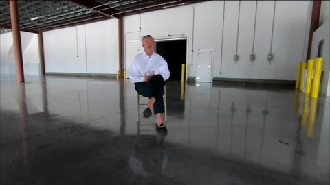 Business owner frustrated with roadblocks