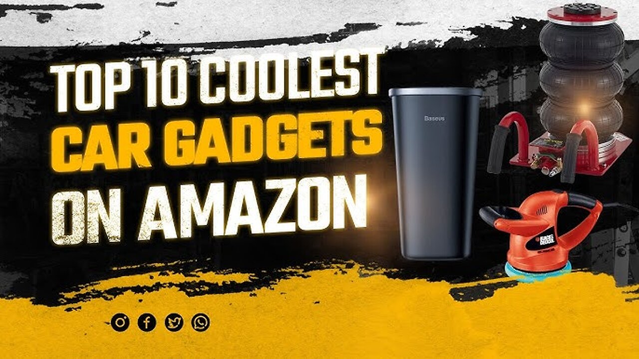 "Must-Have Car Gadgets You’ll Want Immediately – Available on Amazon!"